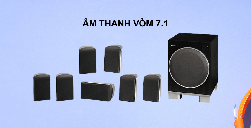 Cấu tạo và tính năng của các thiết bị trong dàn âm thanh vòm 7.1