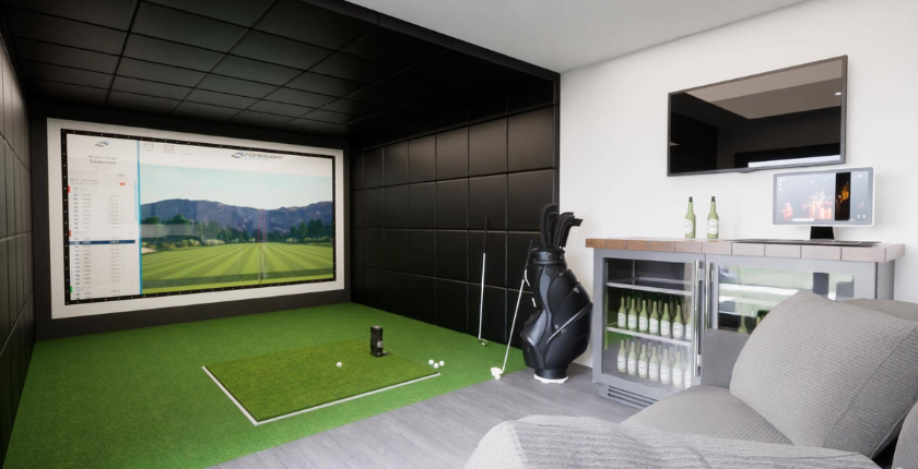 Golf Simulator là gì và vì sao máy chiếu đóng vai trò quan trọng