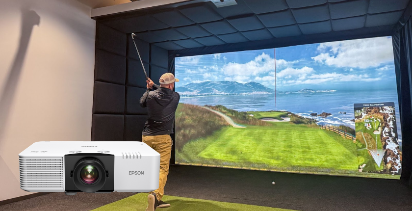 Máy chiếu Epson EB-L890U có phù hợp cho Golf Simulator không