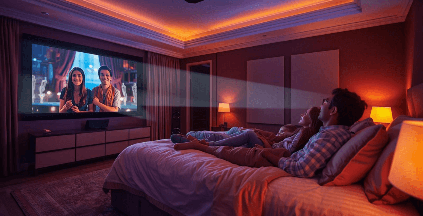 Những lưu ý khi lắp đặt máy chiếu trong phòng ngủ-anh2