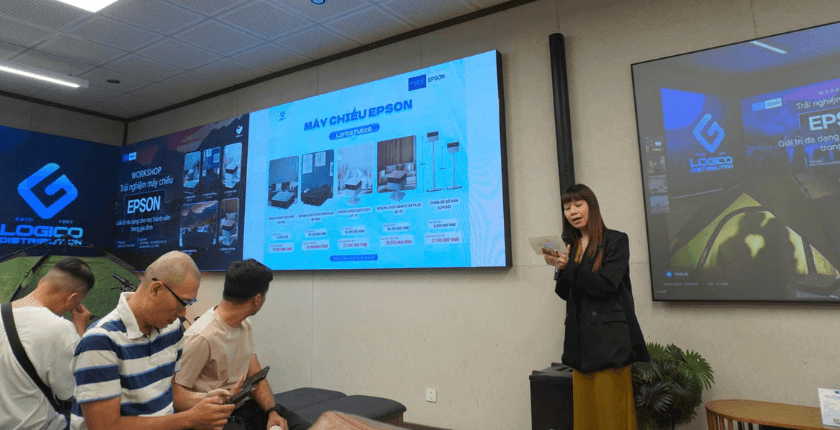 bà Bùi Thị Thanh Hoa – Tổng Giám đốc Công ty TNHH Thương mại Logico