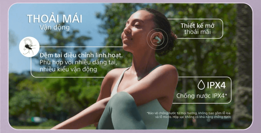 Sony Clip WF-LC900: Khi trải nghiệm nghe nhạc được định nghĩa lại