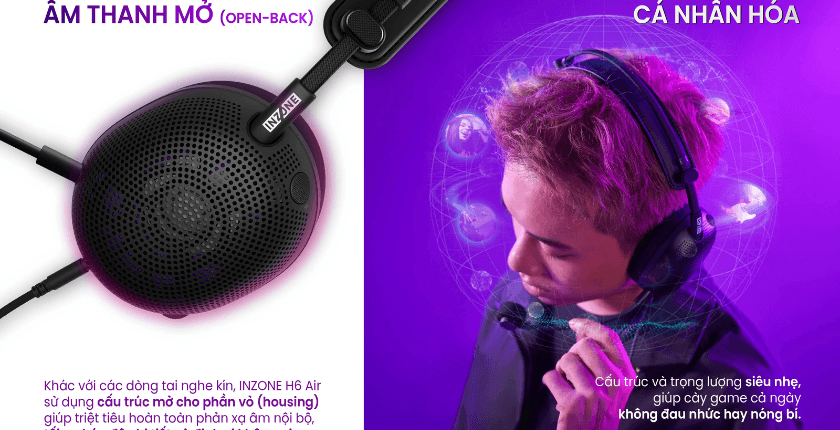 Hệ thống kiểm soát luồng khí giúp âm bass mạnh nhưng vẫn chính xác