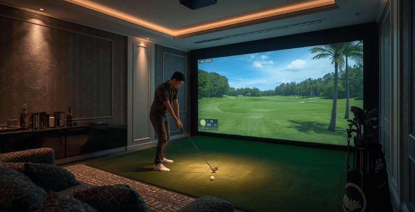Vì sao ngày càng nhiều người đầu tư phòng golf 3D