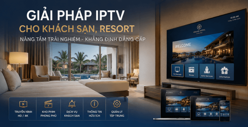 Giải pháp IPTV cho khách sạn