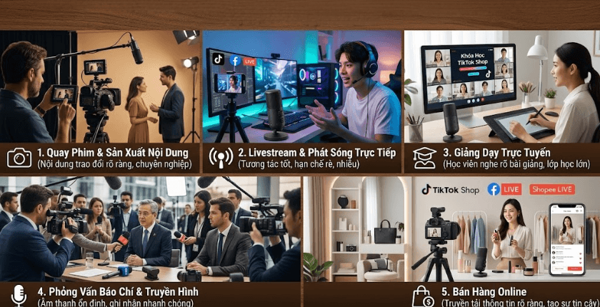 Micro phỏng vấn được sử dụng trong những tình huống nào