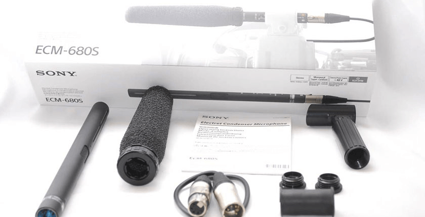 Sony ECM-680S: Micro shotgun stereo cao cấp cho truyền hình