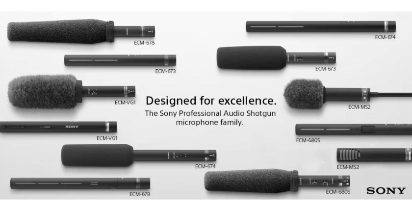 Sony ECM-674: Giải pháp âm thanh chuyên nghiệp