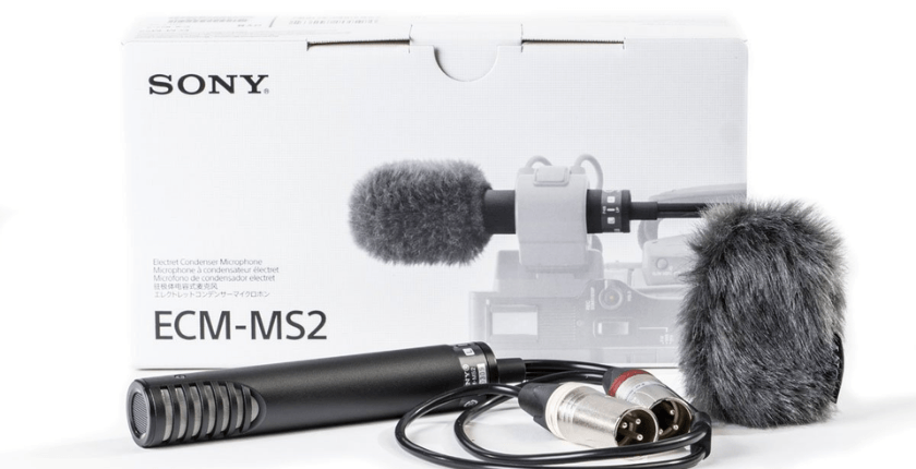 Sony ECM-MS2: Micro phỏng vấn chuyên nghiệp dành cho báo chí hiện trường