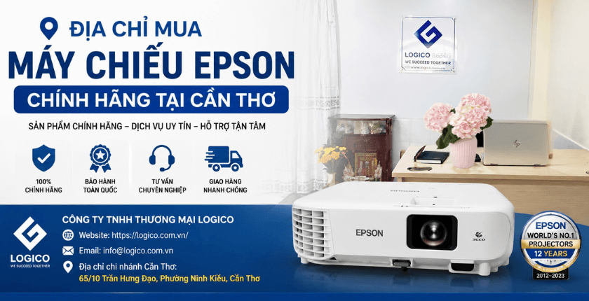 mua máy chiếu Epson chính hãng tại Cần Thơ
