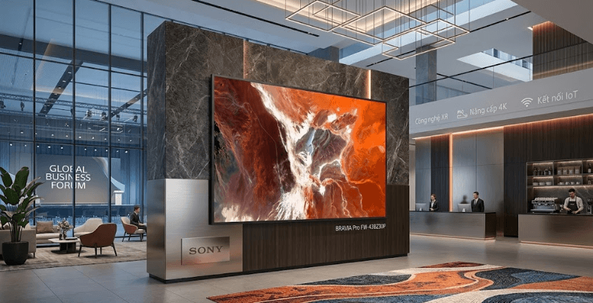 thiết kế màn hình Sony FW-50BZ30P