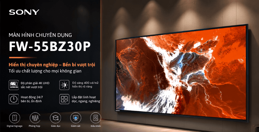 Màn hình chuyên dụng Sony FW-55BZ30P