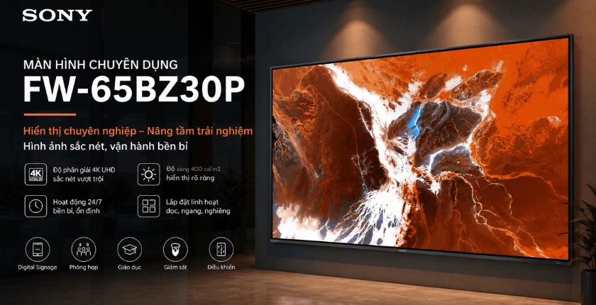 Màn hình chuyên dụng Sony FW-65BZ30P