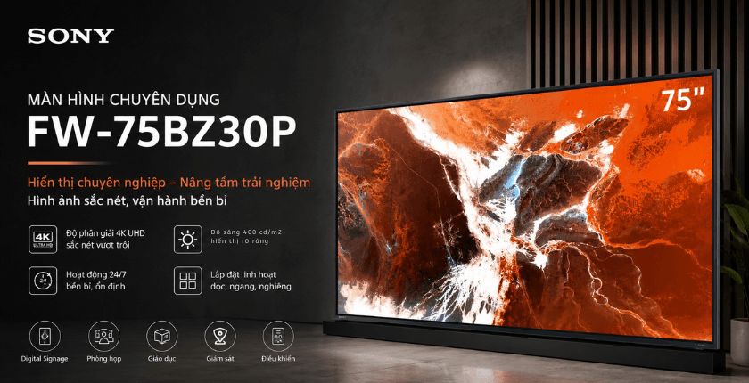 Màn hình chuyên dụng Sony FW-75BZ30P