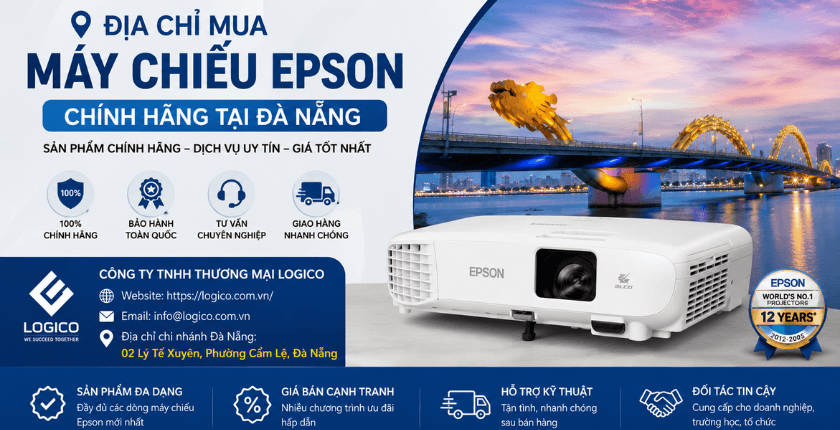 địa chỉ mua máy chiếu Epson chính hãng tại Đà Nẵng