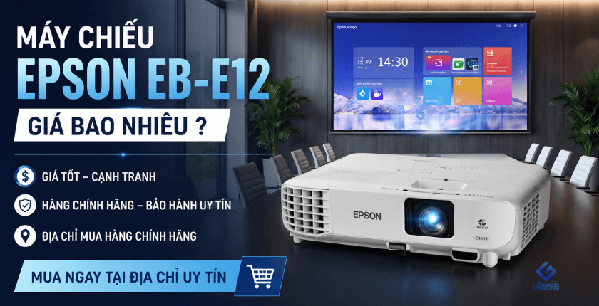 máy chiếu Epson EB-E12 giá bao nhiêu