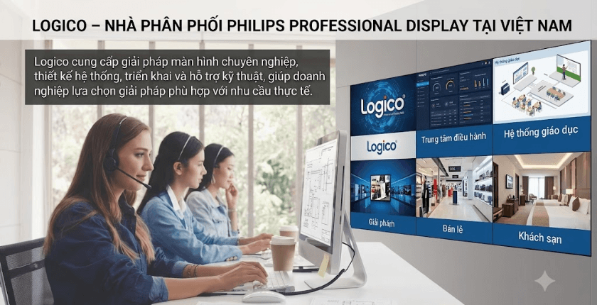 Logico – Nhà phân phối Philips Professional Display tại Việt Nam