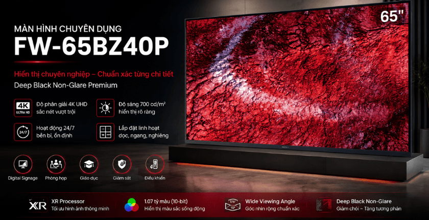 Màn hình chuyên dụng Sony FW-65BZ40P