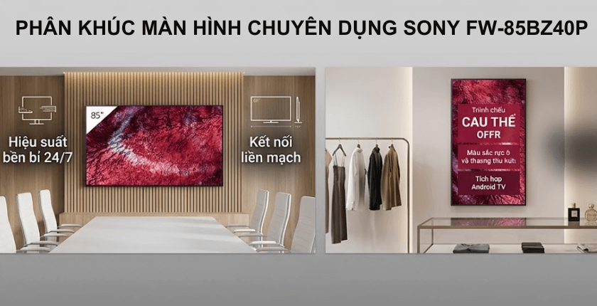 Sony FW-85BZ40P VA Direct LED