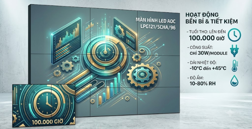 màn hình LED AOC LPG121 chính hãng