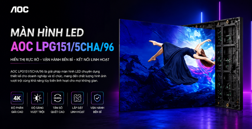 màn hình LED AOC LPG151