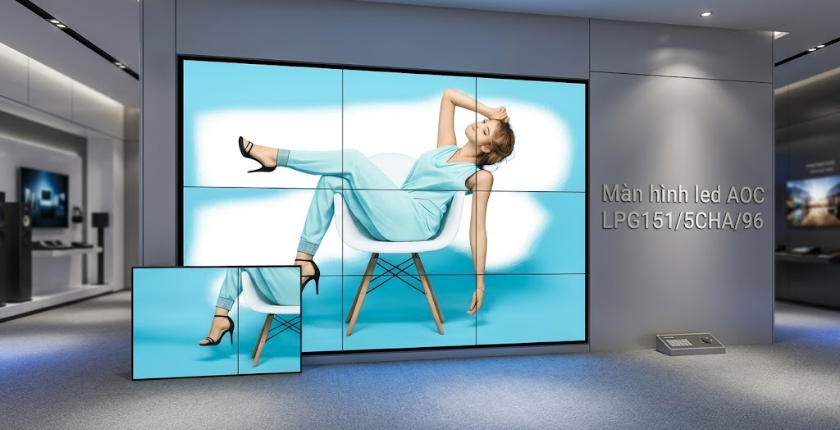 màn hình LED AOC LPG151 công nghệ GOB