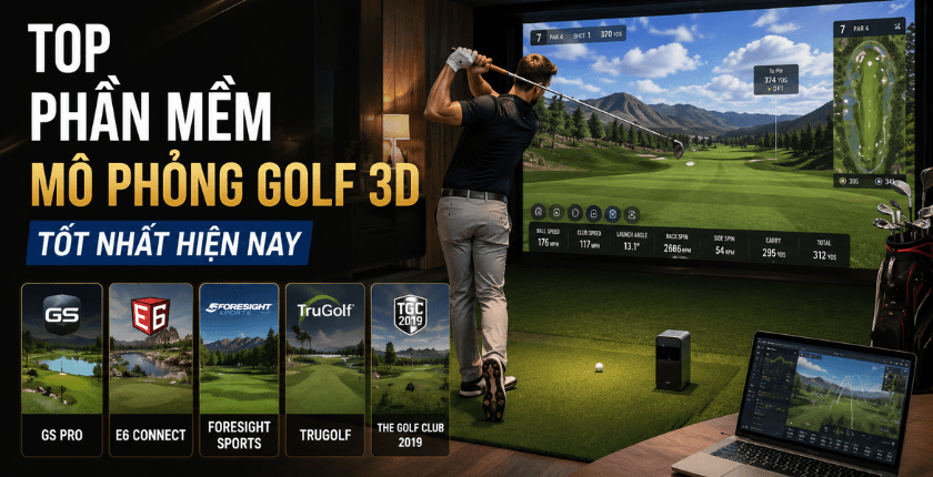 Phần mềm mô phỏng golf 3D