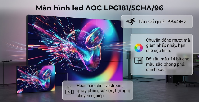 AOC LPG181 chính hãng Logico