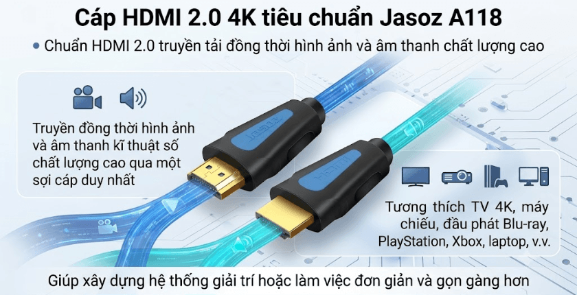 cáp HDMI Jasoz A118