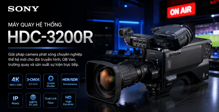 Máy quay hệ thống Sony HDC-3200R
