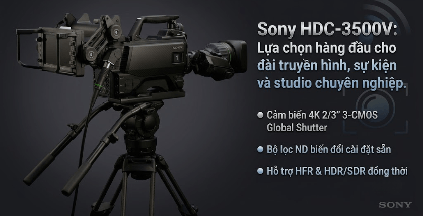 máy quay 4K Sony HDC-3500V
