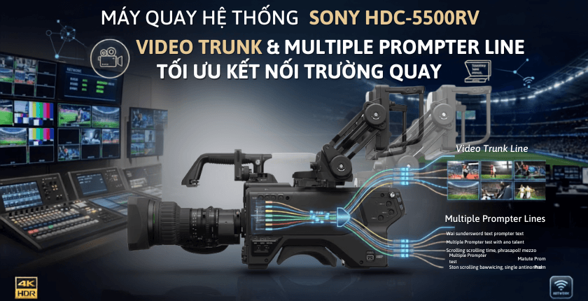 Sony HDC-5500RV camera thể thao