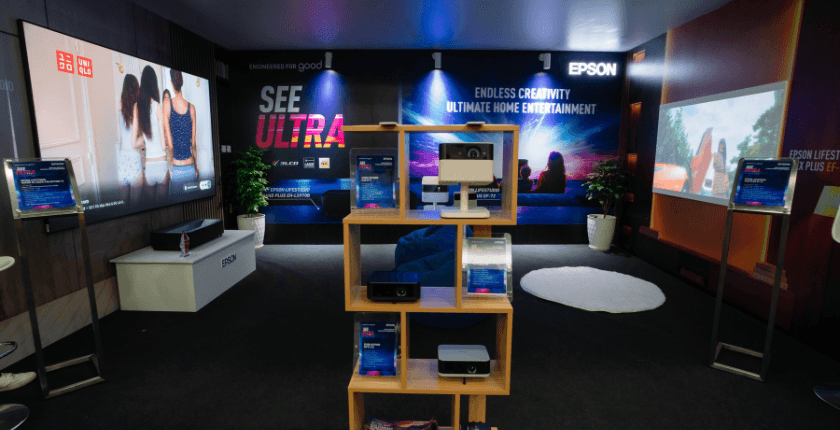 Khám phá máy chiếu gia đình Epson và những trải nghiệm thú vị