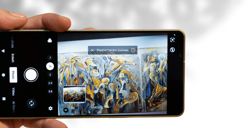 Camera tele mới Xperia 1 VIII