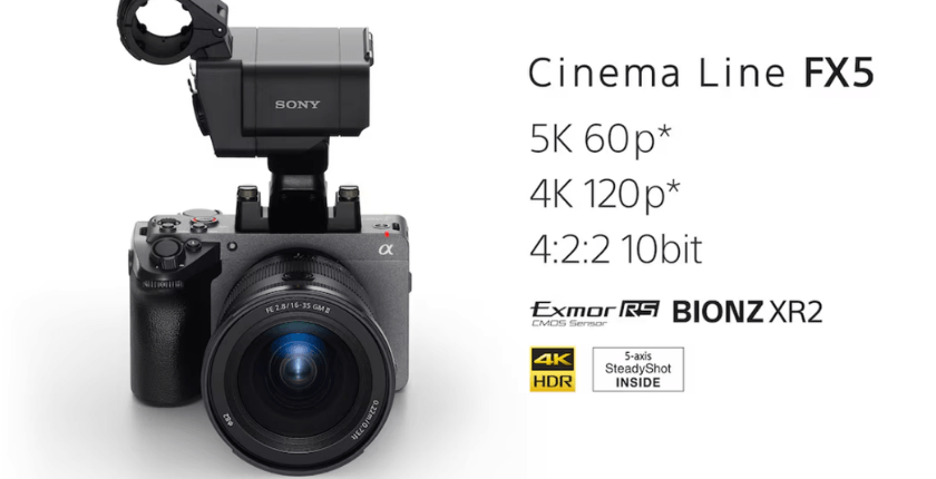 Cảm biến Full-frame Sony FX5