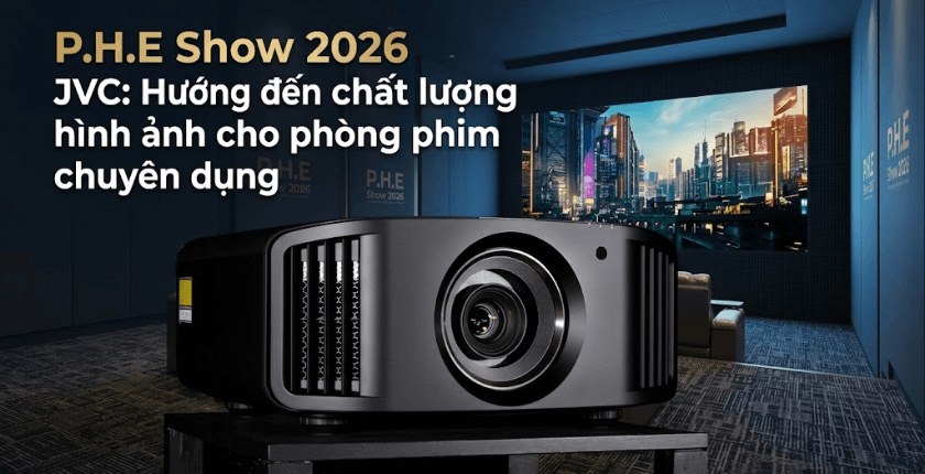 JVC: Hướng đến chất lượng hình ảnh cho phòng phim chuyên dụng