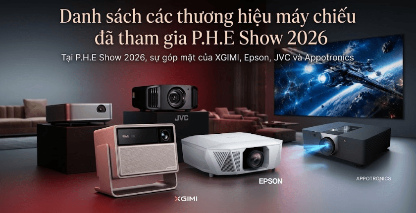 Vì sao P.H.E Show 2026 là dịp đáng chú ý với người quan tâm máy chiếu