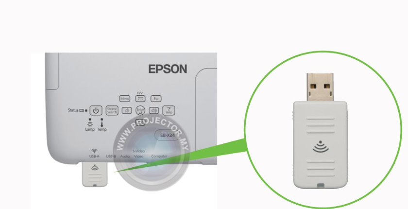 adapter WiFi máy chiếu Epson ELPAP11