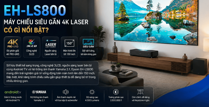 Máy chiếu Epson EH-LS800