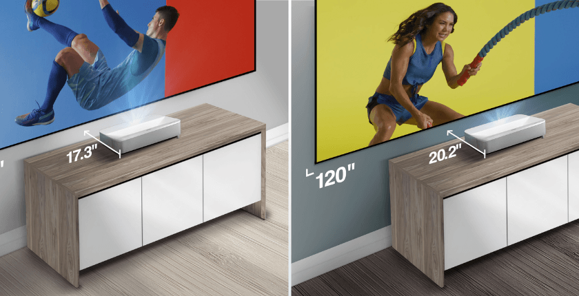 Epson EH-LS800 trình chiếu 150 inch