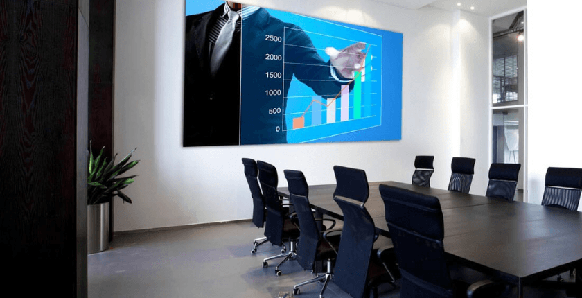 Lắp đặt màn hình LED phòng họp