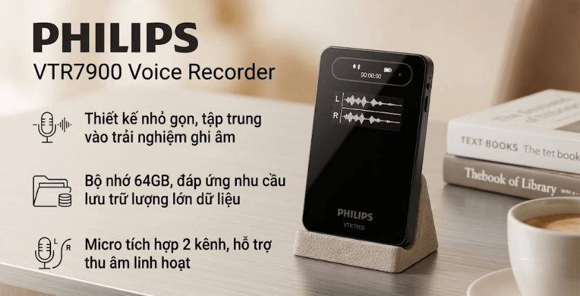 Philips VTR7900 chính hãng