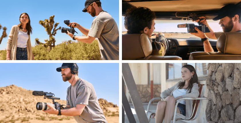 Sony FX5 kết nối chuyên nghiệp