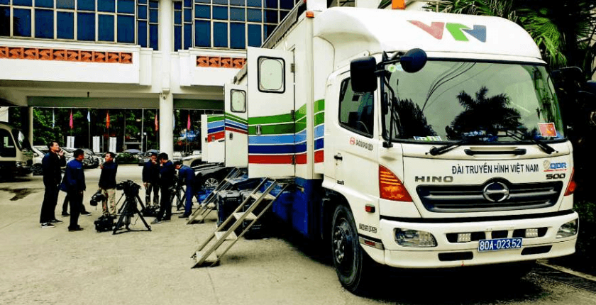 Truyền tín hiệu từ OB Van đến trung tâm phát sóng
