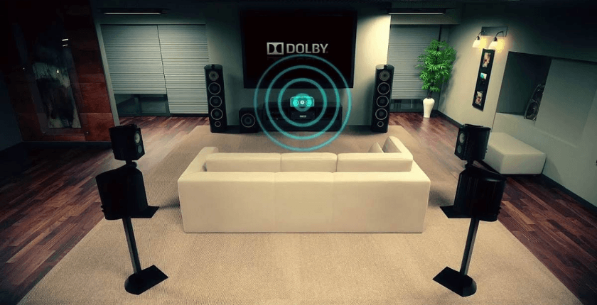 Hệ thống giải trí gia đình hỗ trợ Dolby