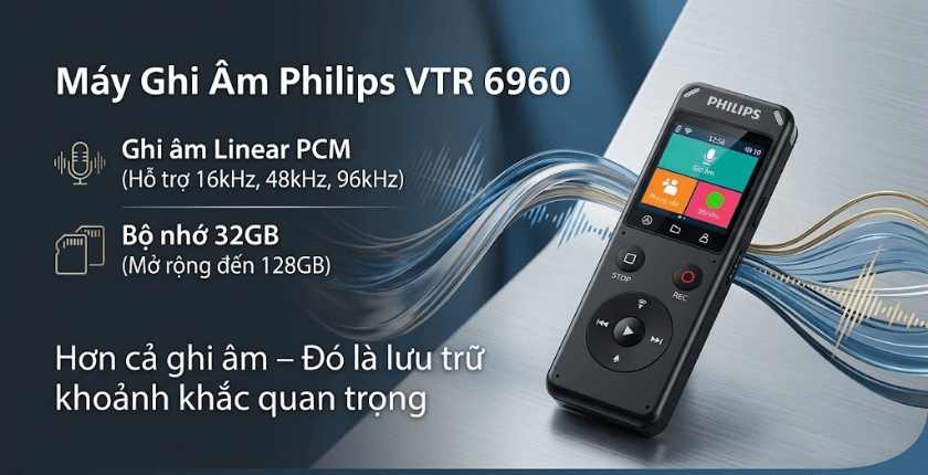 Philips VTR6960 chính hãng