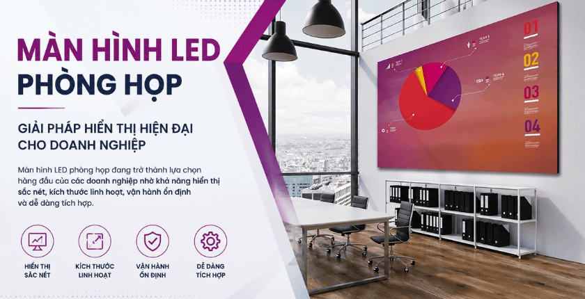 Màn hình LED phòng họp