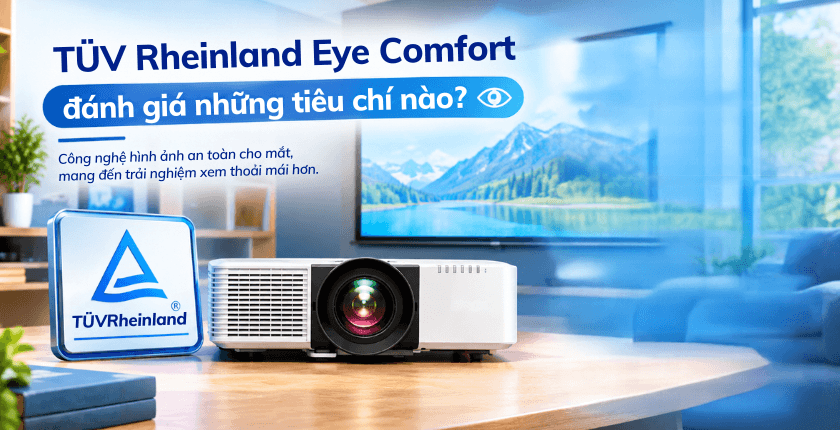 Các nhóm tiêu chí đánh giá TÜV Rheinland Eye Comfort