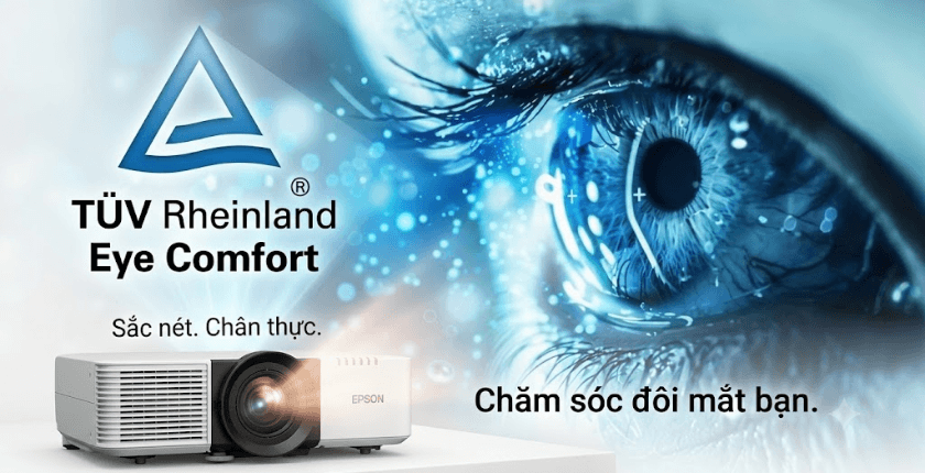 Low Blue Light và Flicker-Free là những yếu tố liên quan đến Eye Comfort
