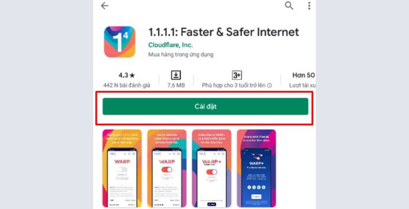 Khắc phục Wattpad không truy cập được bằng ứng dụng 1.1.1.1
